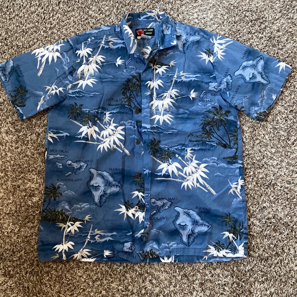 Men Hawaiian shirt